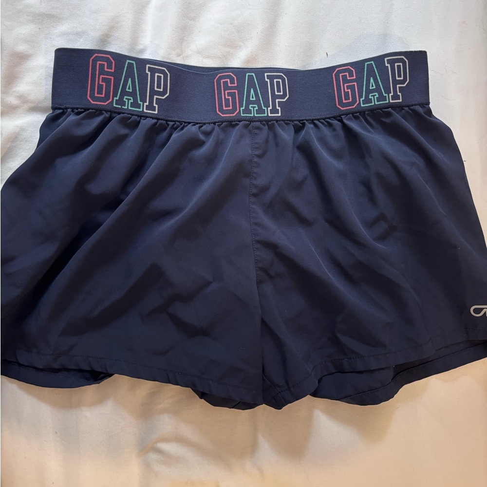GAP Women's Dark Blue Athletic Shorts
